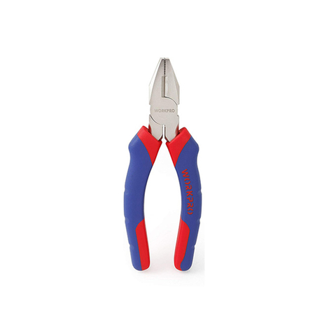 Workpro W031091 7 inches/180mm Flat Nose Pliers