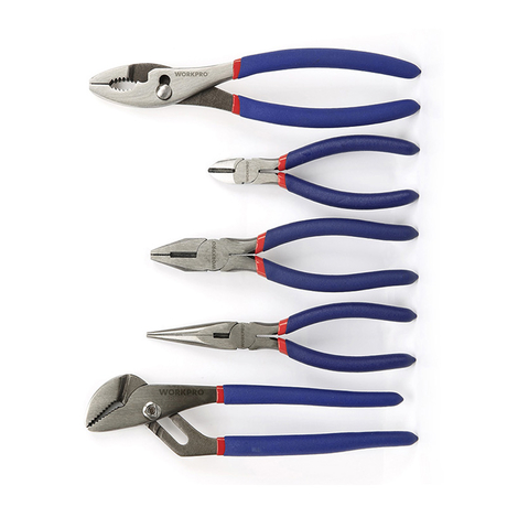 Workpro 5-piece pliers set W001307