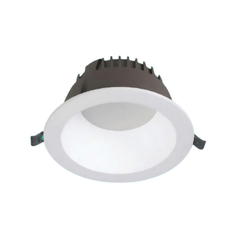 Round recessed LED light 30W HUFA AT-124 yellow light