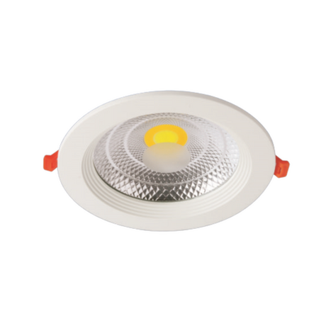 18W LED recessed spotlight HUFA AKCOB 18 soft yellow light