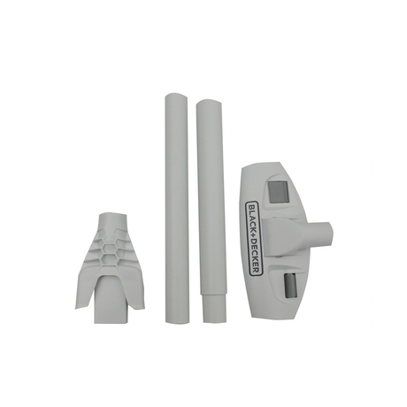 Suction hose set for Black&Decker PVA03-B1 vacuum cleaner