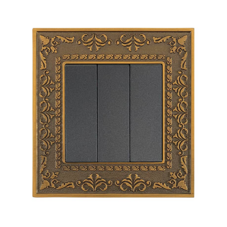 ABE PLACE P1C-31C three-way electrical switch, graphite gray