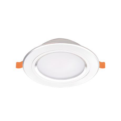 Đèn Led âm trần viền trắng 7W HUFA AB-05 ánh sáng vàng