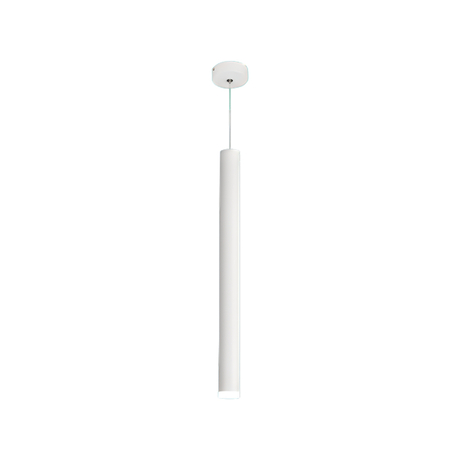 Round decorative LED pendant light with white shell 10W HUFA TF-266 white light