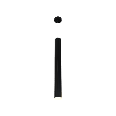 Đèn thả Led trang trí vuông vỏ đen 10W HUFA TF-268 ánh sáng vàng