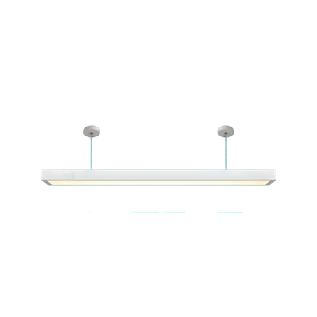 White shell 36W LED ceiling light HUFA KN-831 yellow light