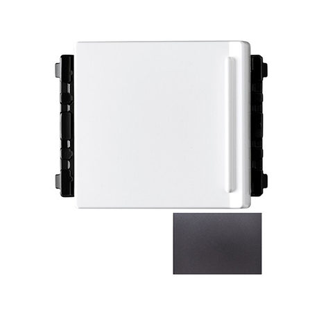 Công tắc B 1 chiều loại trung 250VAC - 16A Panasonic WEVH5521-7MYHK màu xám ánh kim