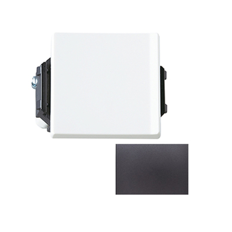 Medium 1-way switch B 250VAC - 16A Panasonic WEVH5521MYHK metallic gray