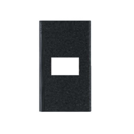 Faceplate for 1 Panasonic WEV68010MB metallic black device