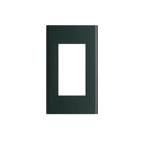 Faceplate for 3 Panasonic WEV68030MB devices, metallic black