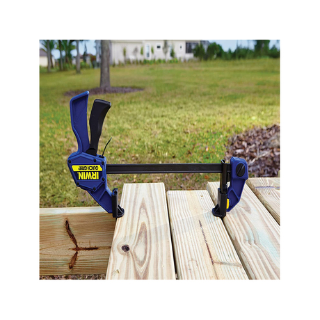 Irwin 1964719 Blue Lid Extension Wooden Clamp