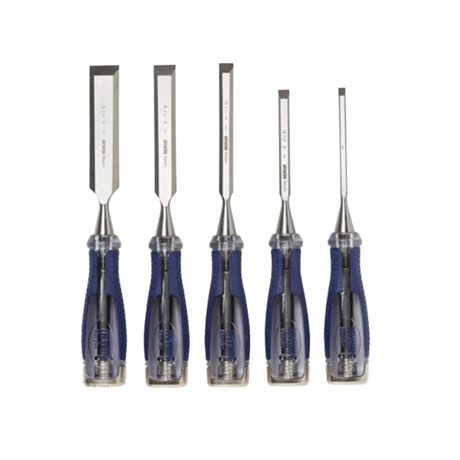 Bộ đục gỗ cao cấp Irwin 10503421 (5 cây và túi vải)