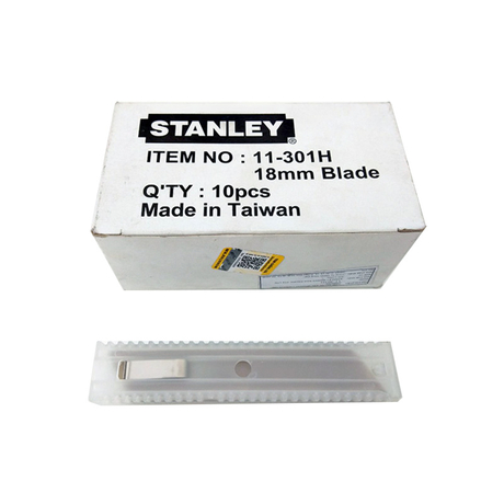 Hộp 100 lưỡi dao rọc giấy Stanley 11-301H