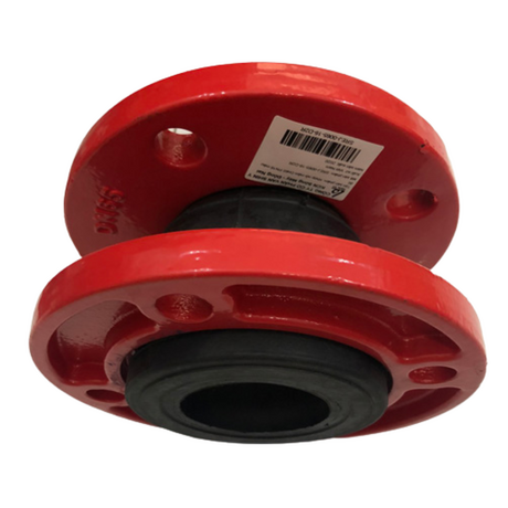 Shin Yi rubber expansion joint SREJ-0125-16-D2B blue