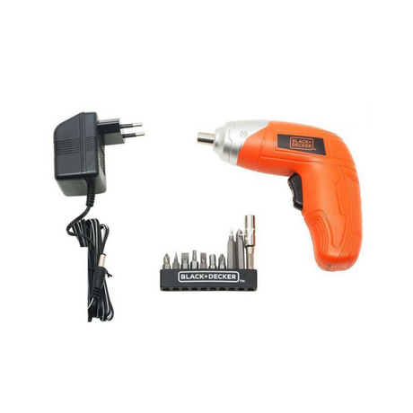 Black & Decker KC3610-B1 3.6V Cordless Handheld Screwdriver