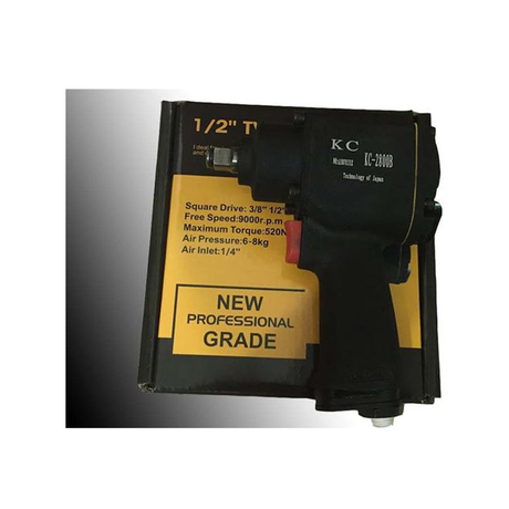 Súng bắn bu lông 1/2 inch 2 búa Kocu KC-2800B