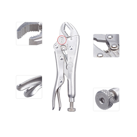 Kềm bấm Mỹ mỏ cong Irwin 10508017
