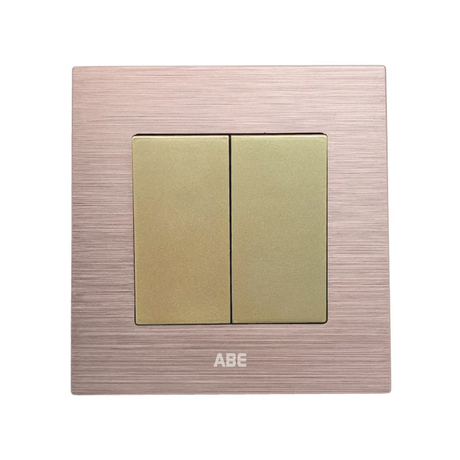ABE TITANIUM T1H-21C 1-way single switch rose gold