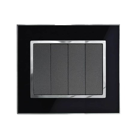 ABE MIRROR M1D-41C 1-way four-way switch black