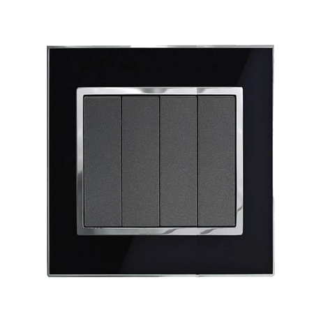 ABE MIRROR M1D-42C 2-way four-way switch black