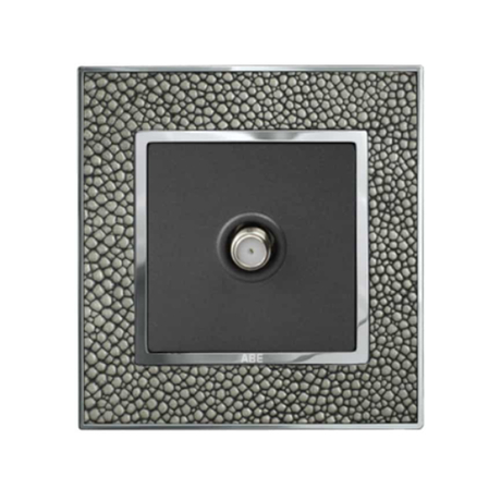 Ổ cắm tivi ABE LEATHER D1D-TV màu da cá đuối