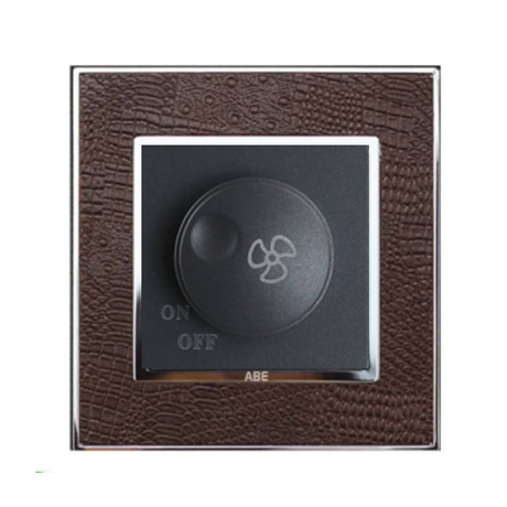 Dimmer quạt ABE LEATHER D1S-DQ màu da cá sấu