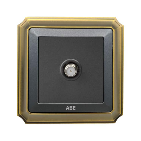 ABE BRONZE B1X-TV TV socket gray