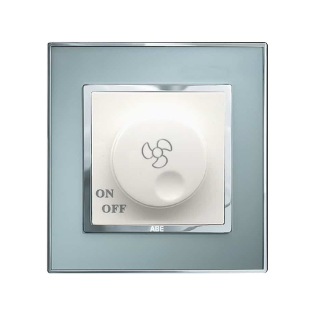 Dimmer quạt ABE MIRROR M1T-DQ màu trắng
