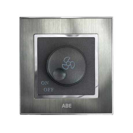 Dimmer quạt ABE SATIN S1B-DQ màu bạc