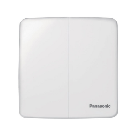 Bộ 2 công tắc E đảo chiều cắm nhanh 250V-10A Panasonic WMT596-VN màu trắng