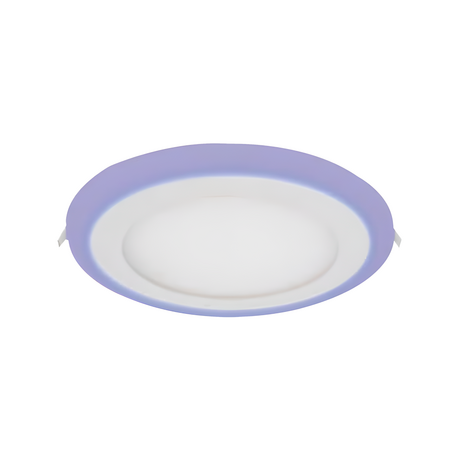 Đèn Led âm trần siêu mỏng tròn 3+3W HUFA AT-87 ánh sáng đổi màu