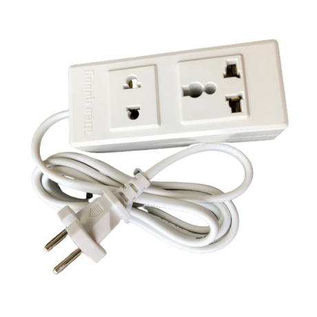 Ổ cắm 5m 2 lỗ Điện Quang ĐQ 001A-02