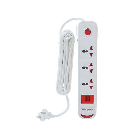Ổ cắm 2m Điện Quang ĐQ ESK 2W DBW103USB
