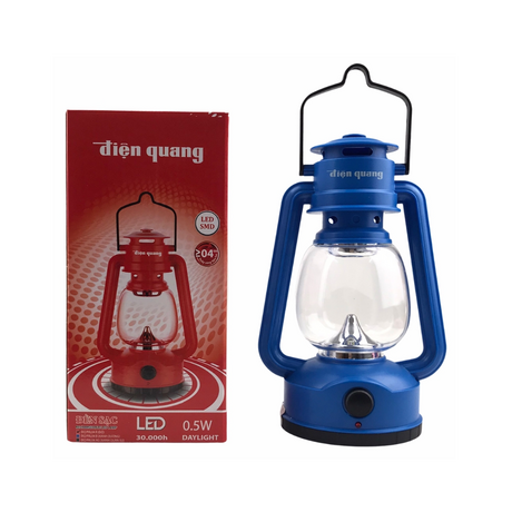 Đèn sạc Led 0.5W Điện Quang ĐQ PRL04 B màu xanh dương