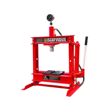 12 ton hand hydraulic press with gauge Kocu TY12001
