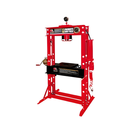 40 Ton Manual and Pneumatic Hydraulic Press with Gauge Kocu TY40002