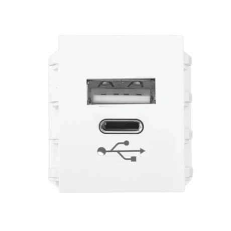 MPE A6USB-A/C USB charging socket