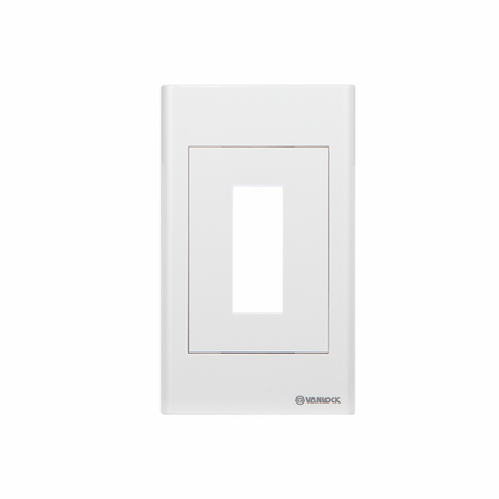 Mặt nhựa chứa 1 MCB kiểu M SINO S18121/M