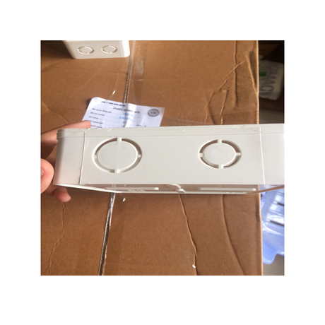 Self-extinguishing junction box 160x160x50 SINO E265/3X (with hole)