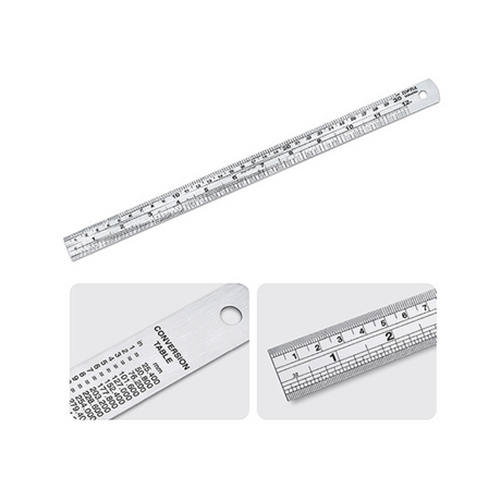 Toptul IABA0300 Stainless Steel Measuring Ruler