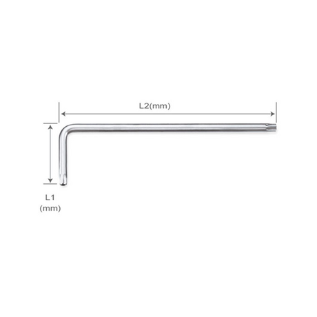 Toptul AIBE4018 T40 Double Head Long Star Lock