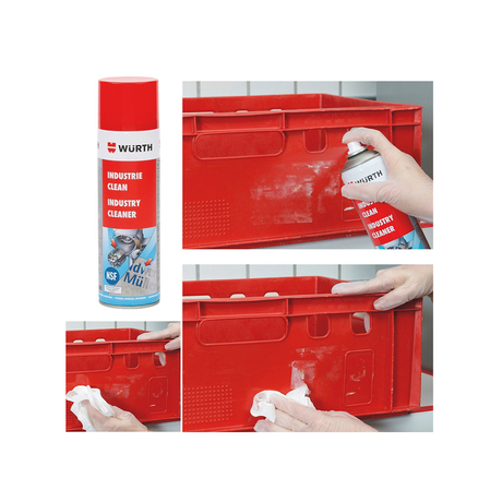 Wurth 0893140 500ml Decal Label Glue Cleaner