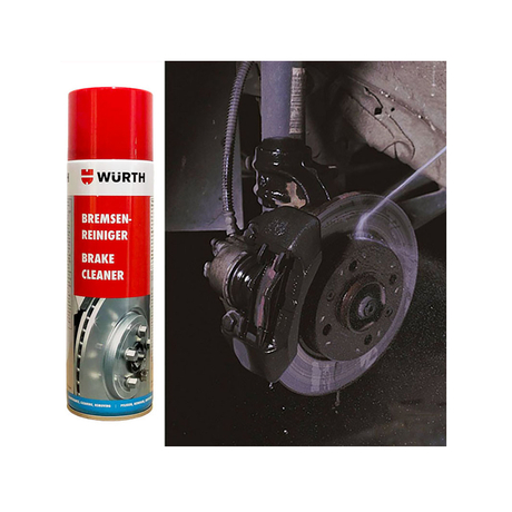 Wurth 08901087 500ml brake cleaner, degreaser