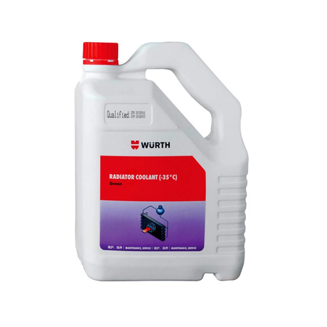 Nước giải nhiệt 35dgr 4 lít Wurth 08923540 màu xanh lá