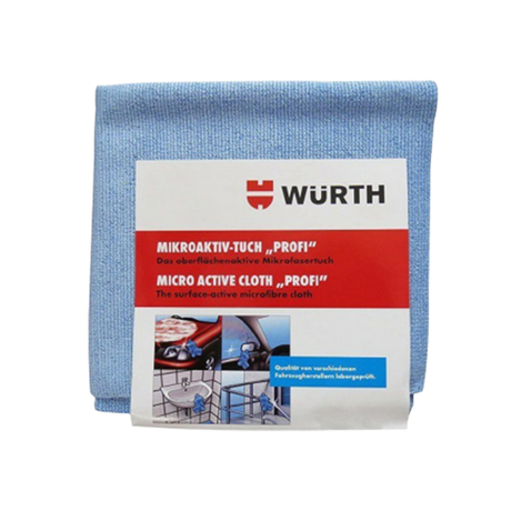 Wurth 0899900117 blue 40x40cm professional cleaning cloth