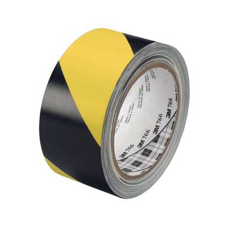 Băng keo cảnh báo 50mmx 33m 3M 766 (màu vàng/ đen)