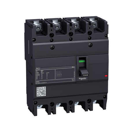 EZC 4P N 100A Schneider EZC250N4100 circuit breaker