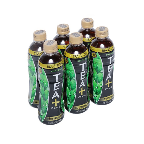 Trà Ô long Tea Plus chai 455ml