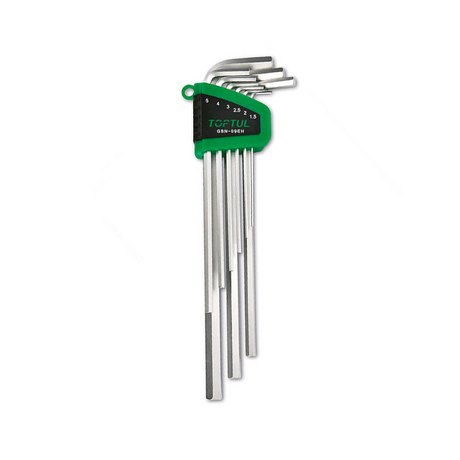 Bộ khóa 2 đầu lục giác chữ L Toptul GSN-09EH