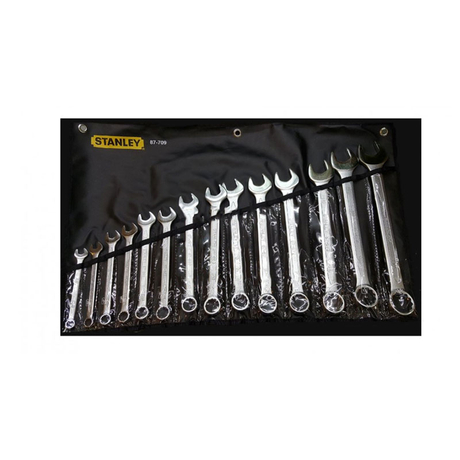Bộ cờ lê vòng miệng 14 chi tiết Stanley 87-709-1